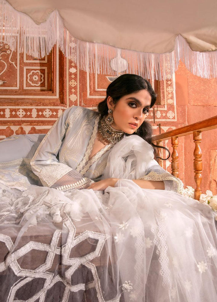 Bulbul By Saira Rizwan Embroidered Dobby Suits Unstitched 3 Piece SR22B SR-01 HANS - Summer Collection