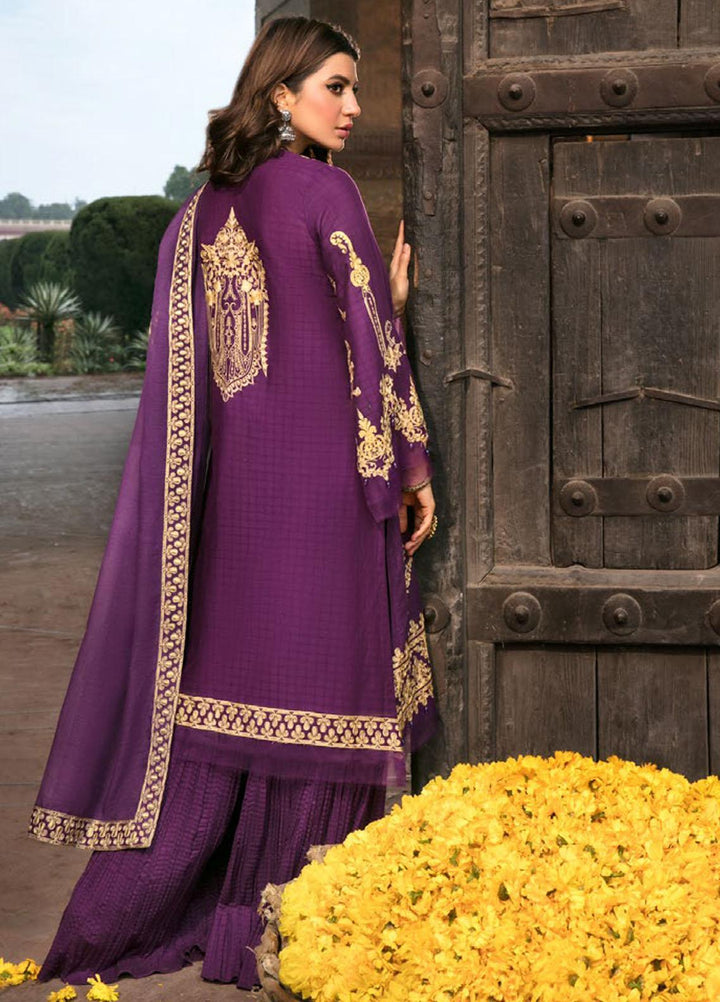 Bulbul By Saira Rizwan Embroidered Dobby Suits Unstitched 3 Piece SR22B SR-05 RANI - Summer Collection