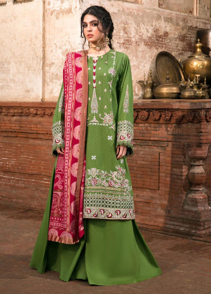 Bulbul By Saira Rizwan Embroidered Dobby Suits Unstitched 3 Piece SR22B SR-06 BULBUL - Summer Collection