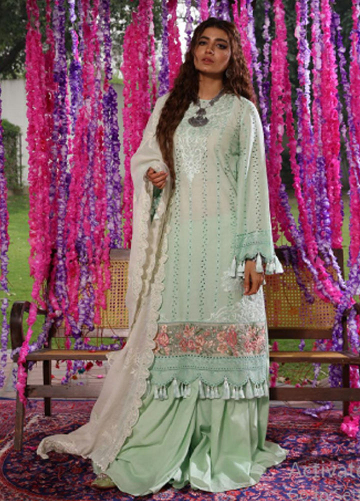 Bulbul By Saira Rizwan Embroidered Lawn Suits Unstitched 3 Piece SR22B SR-07 BIA - Summer Collection
