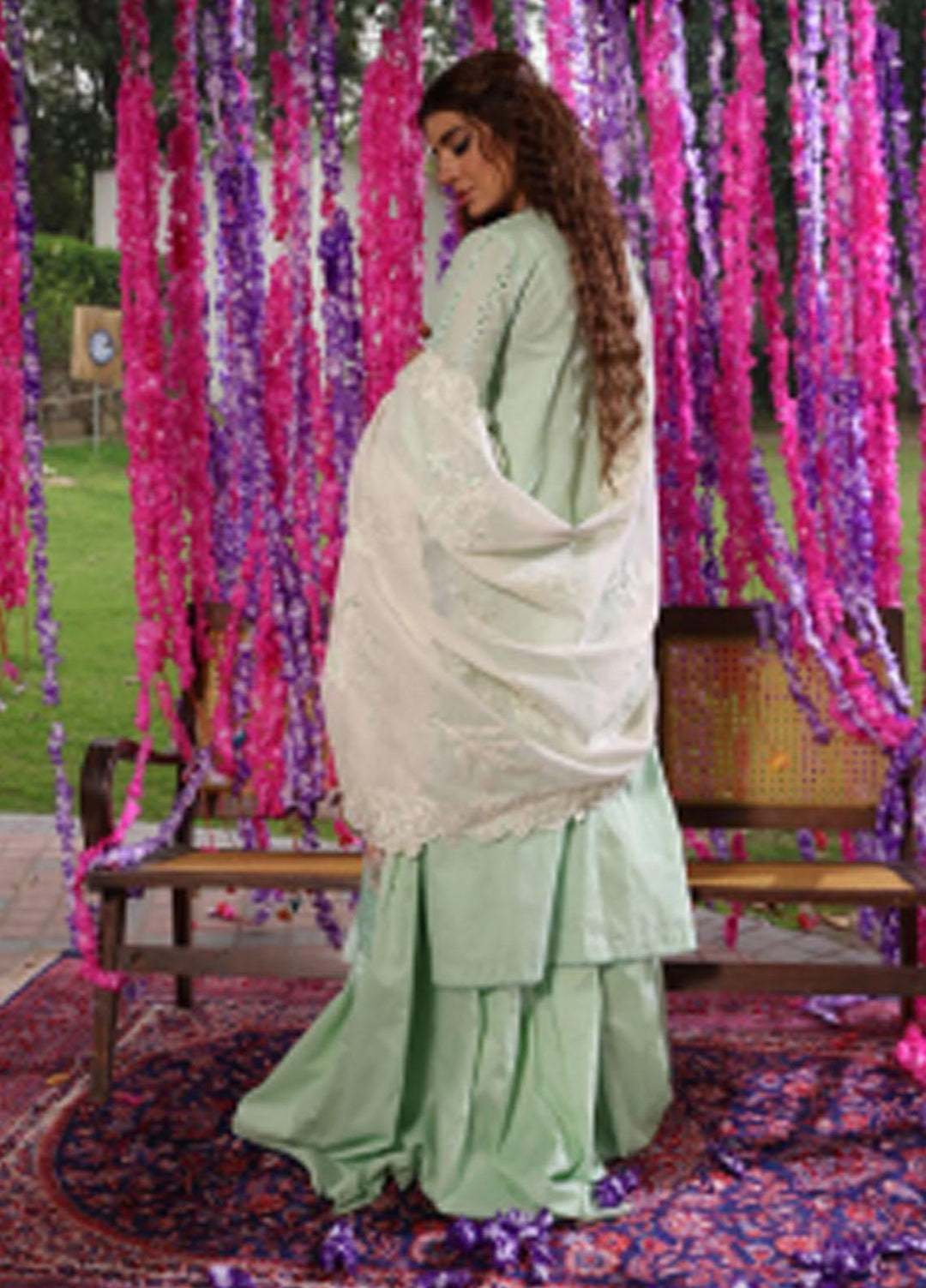 Bulbul By Saira Rizwan Embroidered Lawn Suits Unstitched 3 Piece SR22B SR-07 BIA - Summer Collection