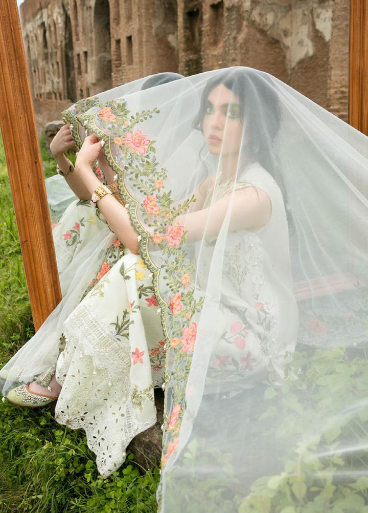 Bulbul By Saira Rizwan Embroidered Lawn Suits Unstitched 3 Piece SR22B SR-09 MOTIA - Summer Collection