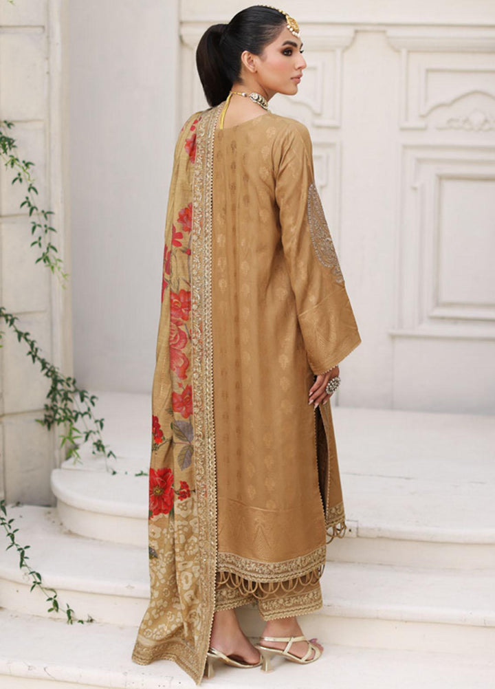 Bunti By Charizma Embroidered Jacquard Suits Unstitched 3 Piece CRZ23BN CB3-01 - Winter Collection