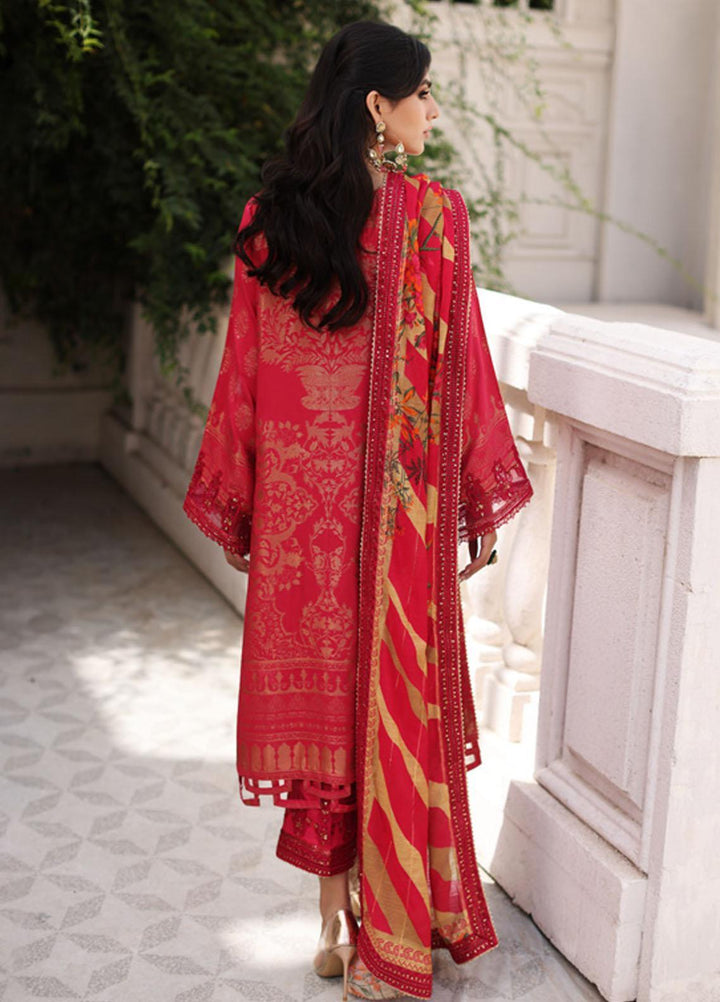 Bunti By Charizma Embroidered Jacquard Suits Unstitched 3 Piece CRZ23BN CB3-02 - Winter Collection