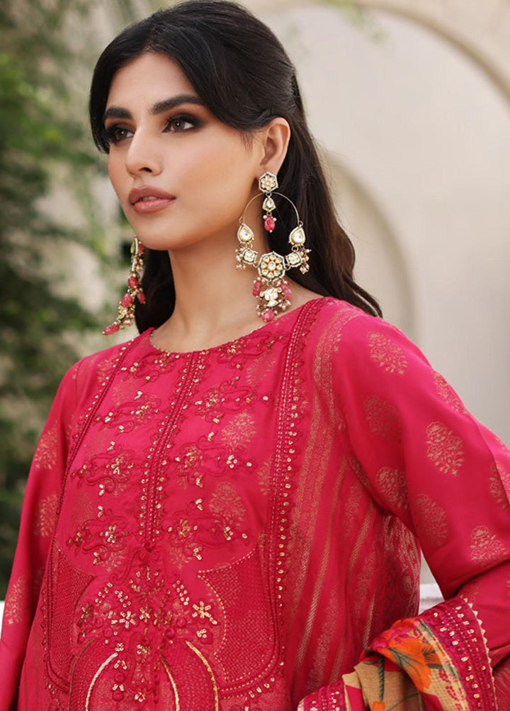 Bunti By Charizma Embroidered Jacquard Suits Unstitched 3 Piece CRZ23BN CB3-02 - Winter Collection