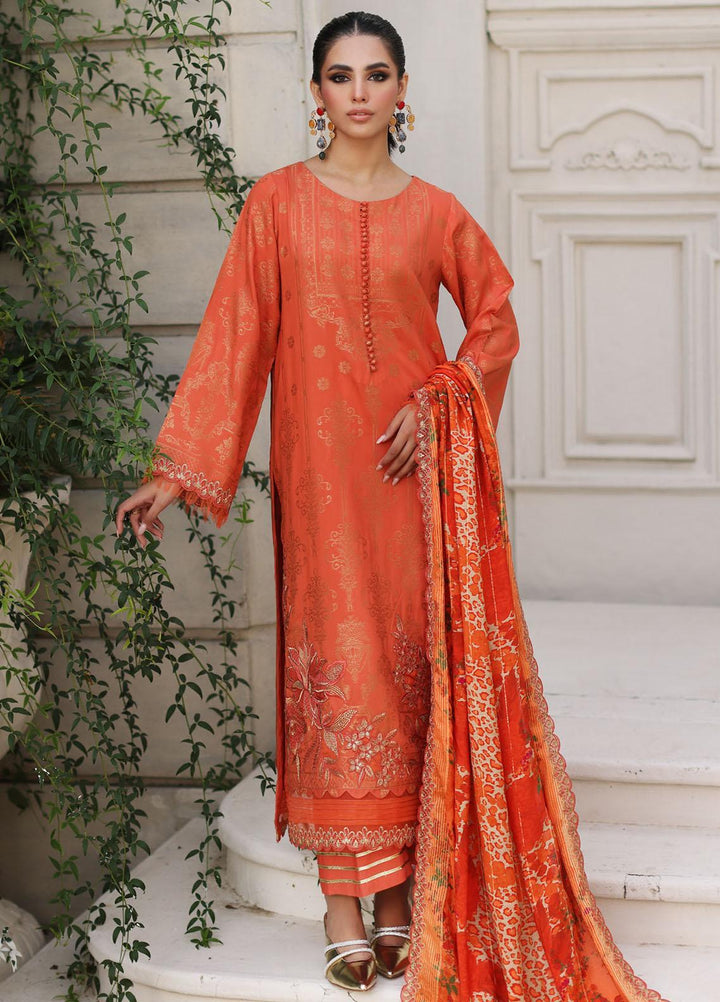 Bunti By Charizma Embroidered Jacquard Suits Unstitched 3 Piece CRZ23BN CB3-04 - Winter Collection