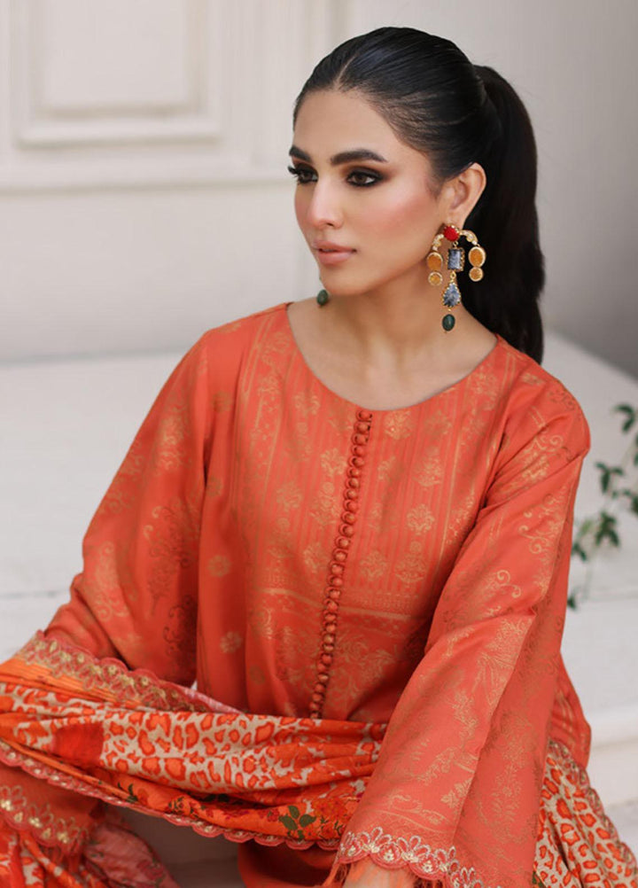 Bunti By Charizma Embroidered Jacquard Suits Unstitched 3 Piece CRZ23BN CB3-04 - Winter Collection