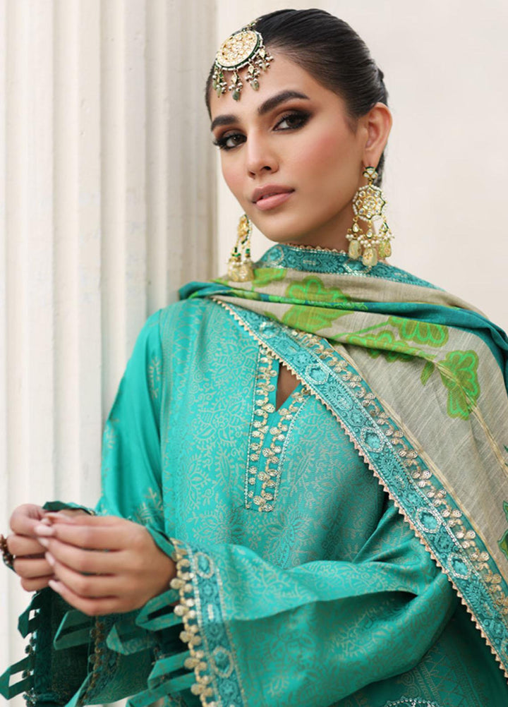 Bunti By Charizma Embroidered Jacquard Suits Unstitched 3 Piece CRZ23BN CB3-05 - Winter Collection