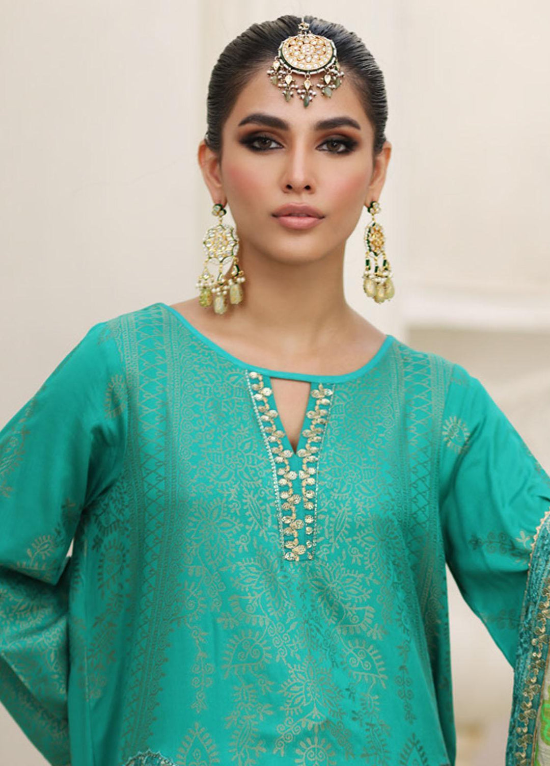 Bunti By Charizma Embroidered Jacquard Suits Unstitched 3 Piece CRZ23BN CB3-05 - Winter Collection