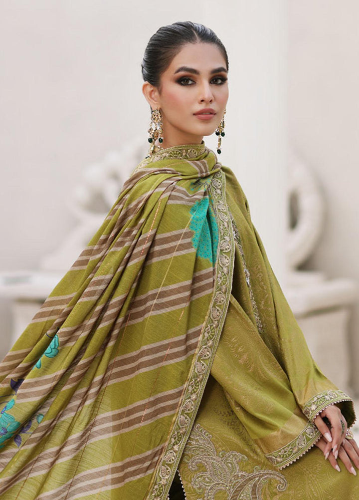 Bunti By Charizma Embroidered Jacquard Suits Unstitched 3 Piece CRZ23BN CB3-07 - Winter Collection