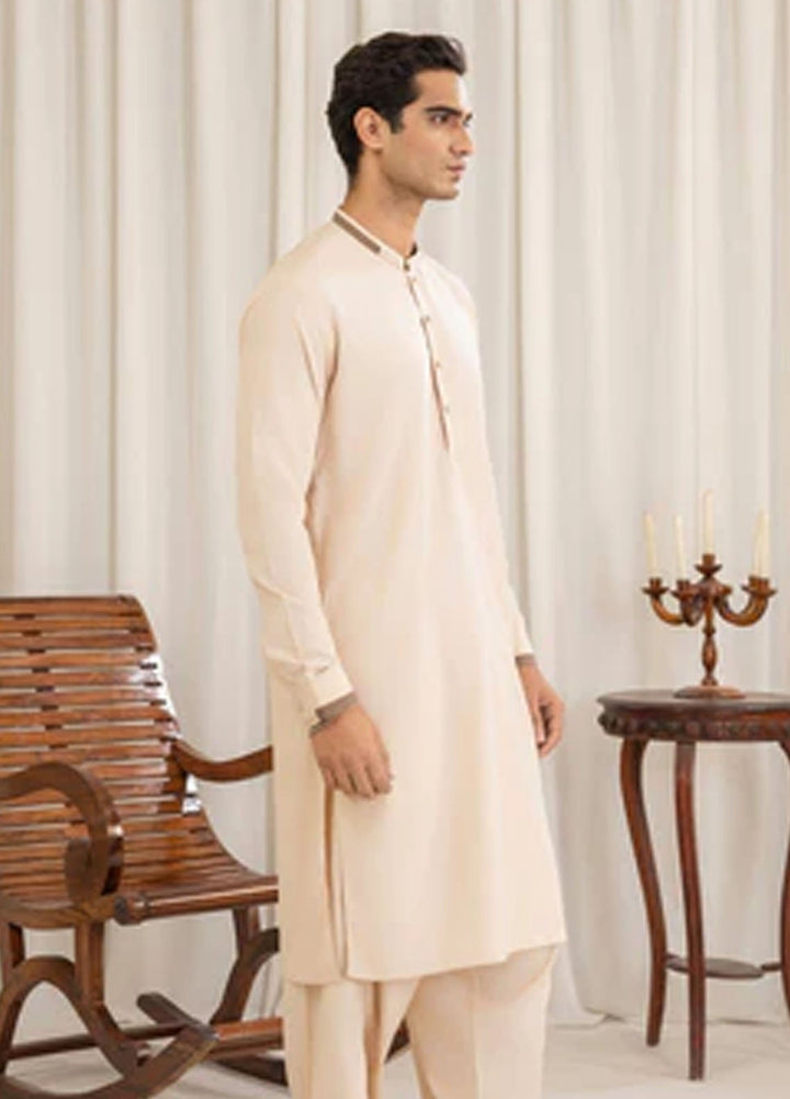 Buraq Pret Plain Wash N Wear Kurta Shalwar Nuh