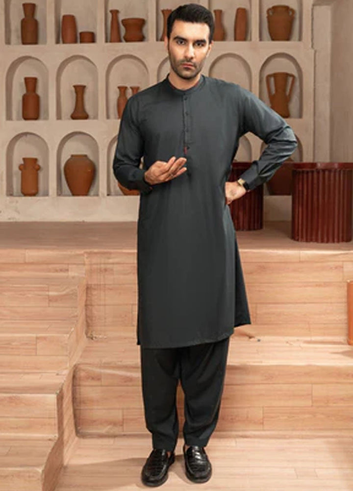 Buraq Pret Plain Wash N Wear Kurta Shalwar Sultan-e-Misaq