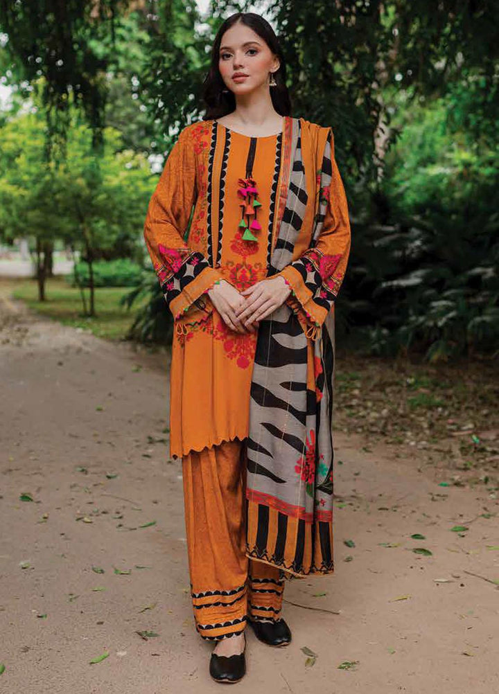 C Print by Charizma Printed Linen  Suits Unstitched 3 Piece CRZ23LN CPW-01 - Formal Collection