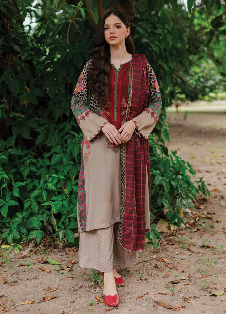 C Print by Charizma Printed Linen  Suits Unstitched 3 Piece CRZ23LN CPW-02 - Formal Collection