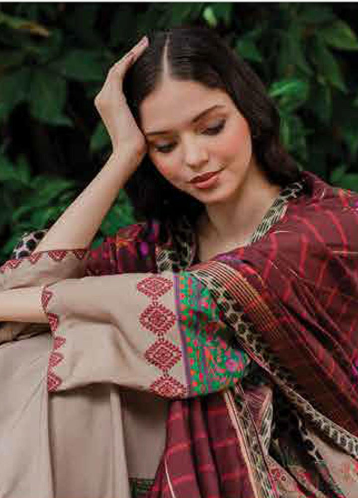 C Print by Charizma Printed Linen  Suits Unstitched 3 Piece CRZ23LN CPW-02 - Formal Collection