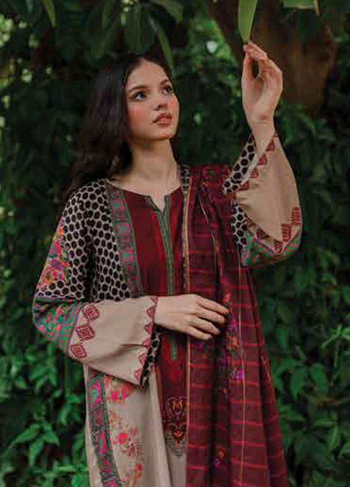 C Print by Charizma Printed Linen  Suits Unstitched 3 Piece CRZ23LN CPW-02 - Formal Collection