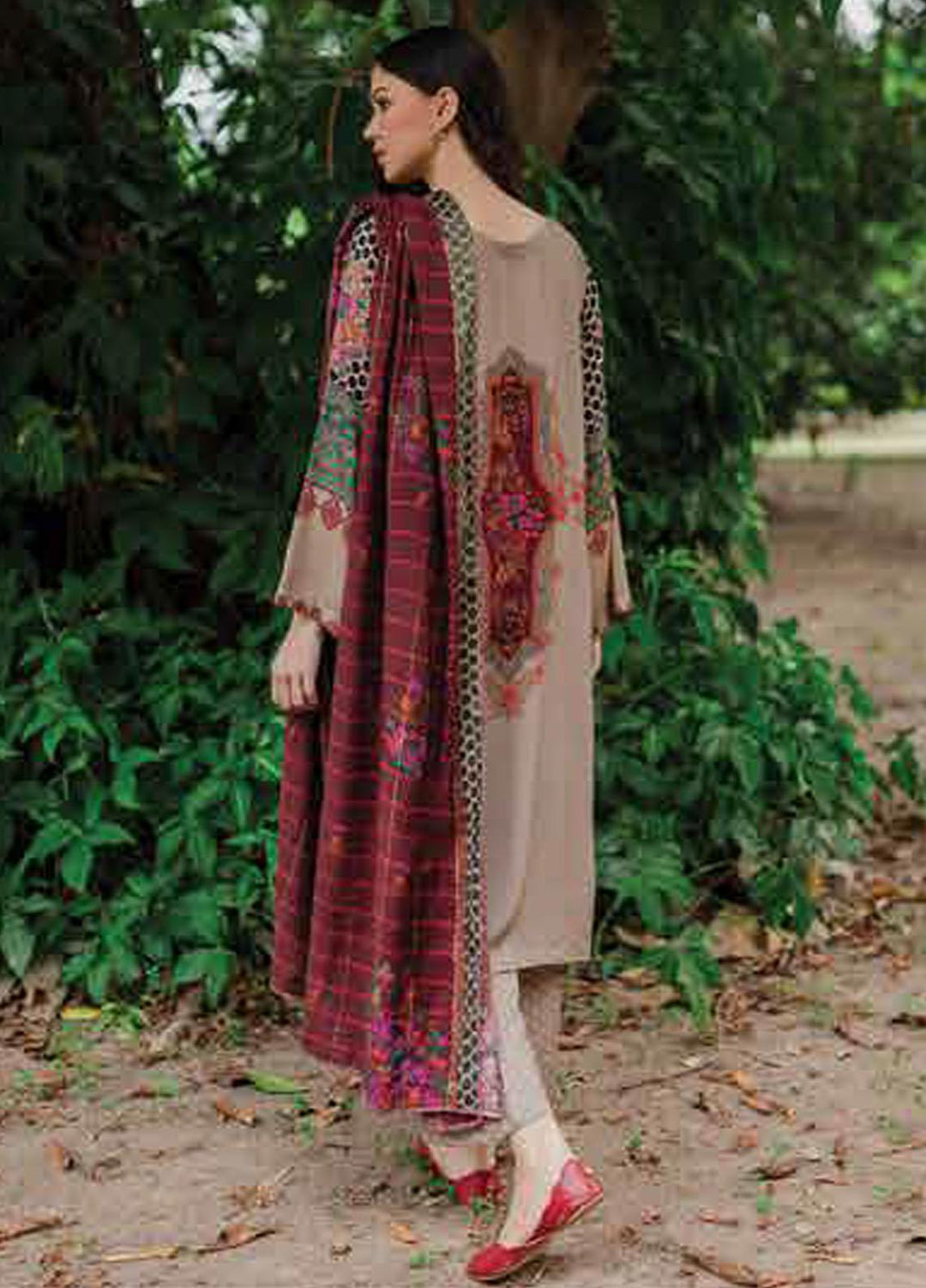 C Print by Charizma Printed Linen  Suits Unstitched 3 Piece CRZ23LN CPW-02 - Formal Collection