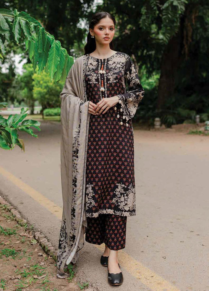 C Print by Charizma Printed Linen  Suits Unstitched 3 Piece CRZ23LN CPW-03 - Formal Collection