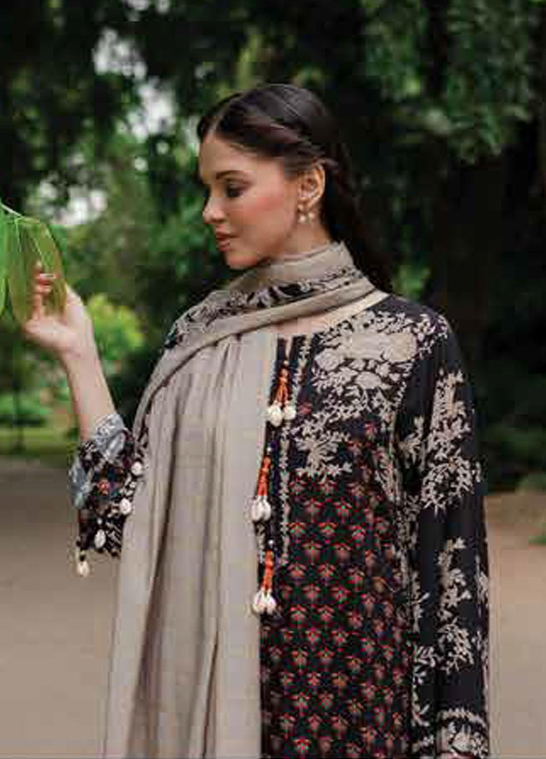 C Print by Charizma Printed Linen  Suits Unstitched 3 Piece CRZ23LN CPW-03 - Formal Collection