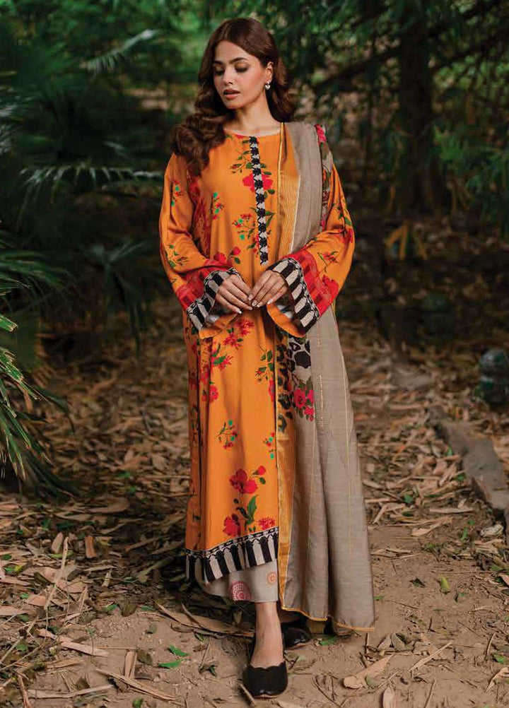 C Print by Charizma Printed Linen  Suits Unstitched 3 Piece CRZ23LN CPW-04 - Formal Collection