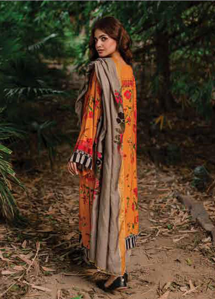 C Print by Charizma Printed Linen  Suits Unstitched 3 Piece CRZ23LN CPW-04 - Formal Collection