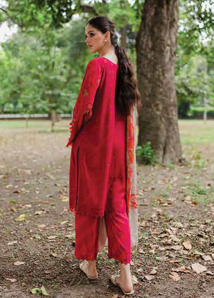 C Print by Charizma Printed Linen  Suits Unstitched 3 Piece CRZ23LN CPW-05 - Formal Collection