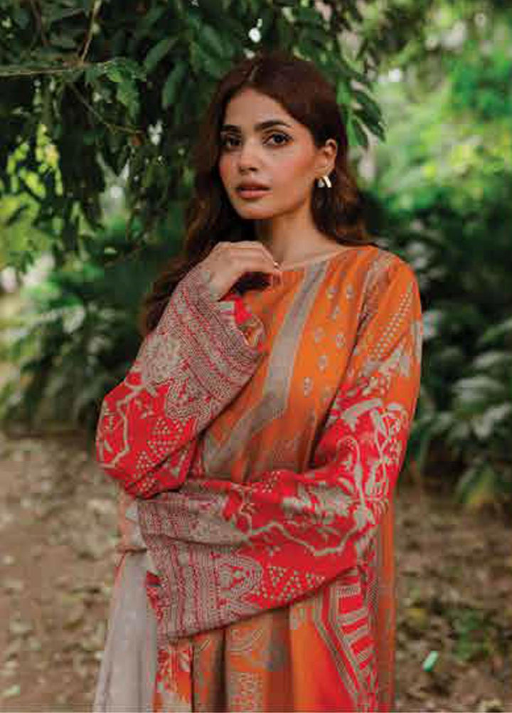 C Print by Charizma Printed Linen  Suits Unstitched 3 Piece CRZ23LN CPW-06 - Formal Collection