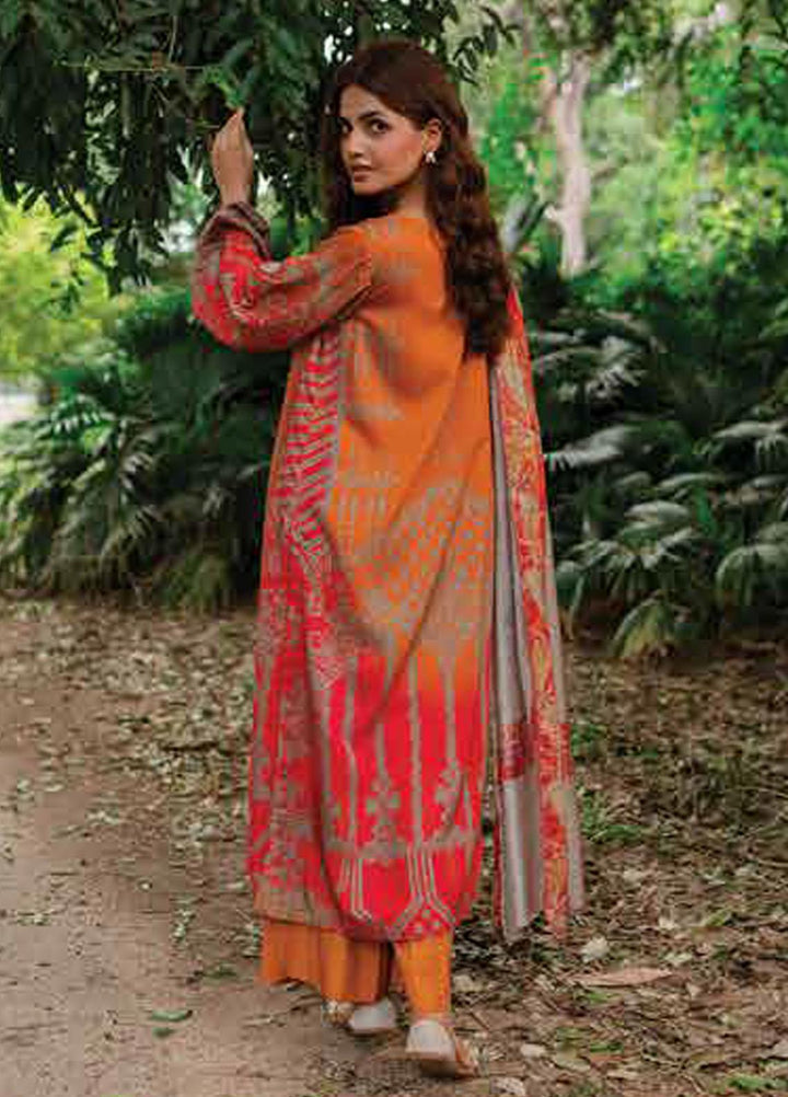 C Print by Charizma Printed Linen  Suits Unstitched 3 Piece CRZ23LN CPW-06 - Formal Collection