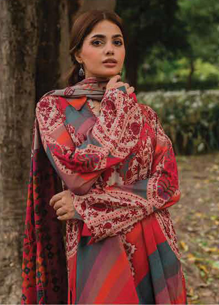 C Print by Charizma Printed Linen  Suits Unstitched 3 Piece CRZ23LN CPW-08 - Formal Collection