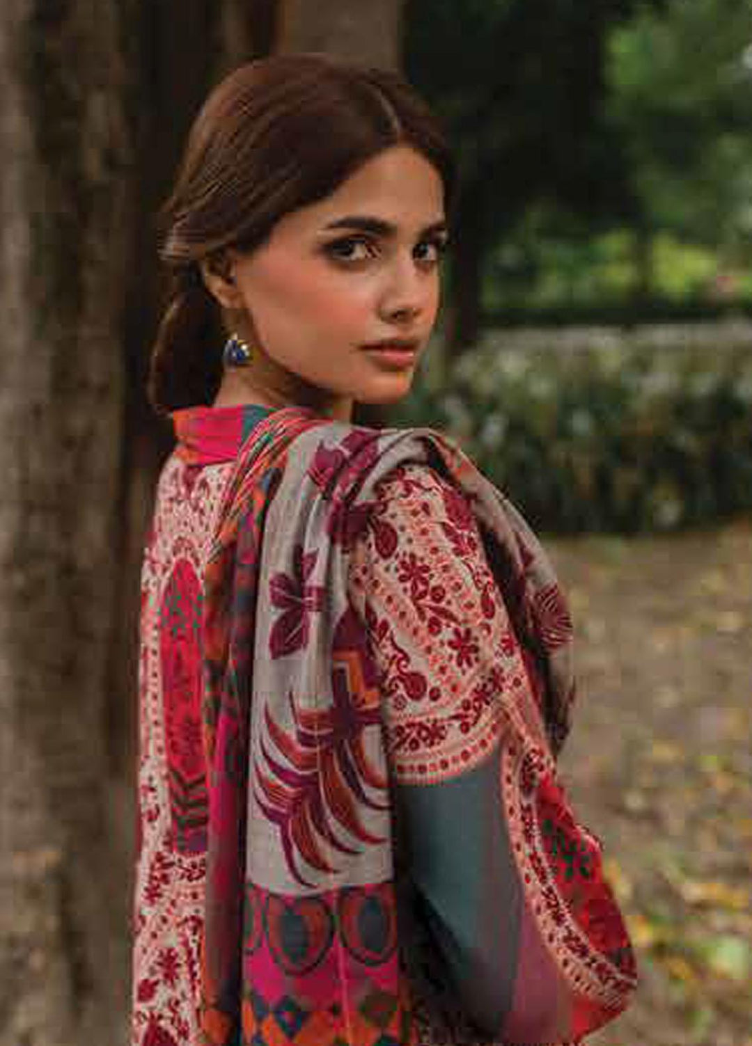 C Print by Charizma Printed Linen  Suits Unstitched 3 Piece CRZ23LN CPW-08 - Formal Collection