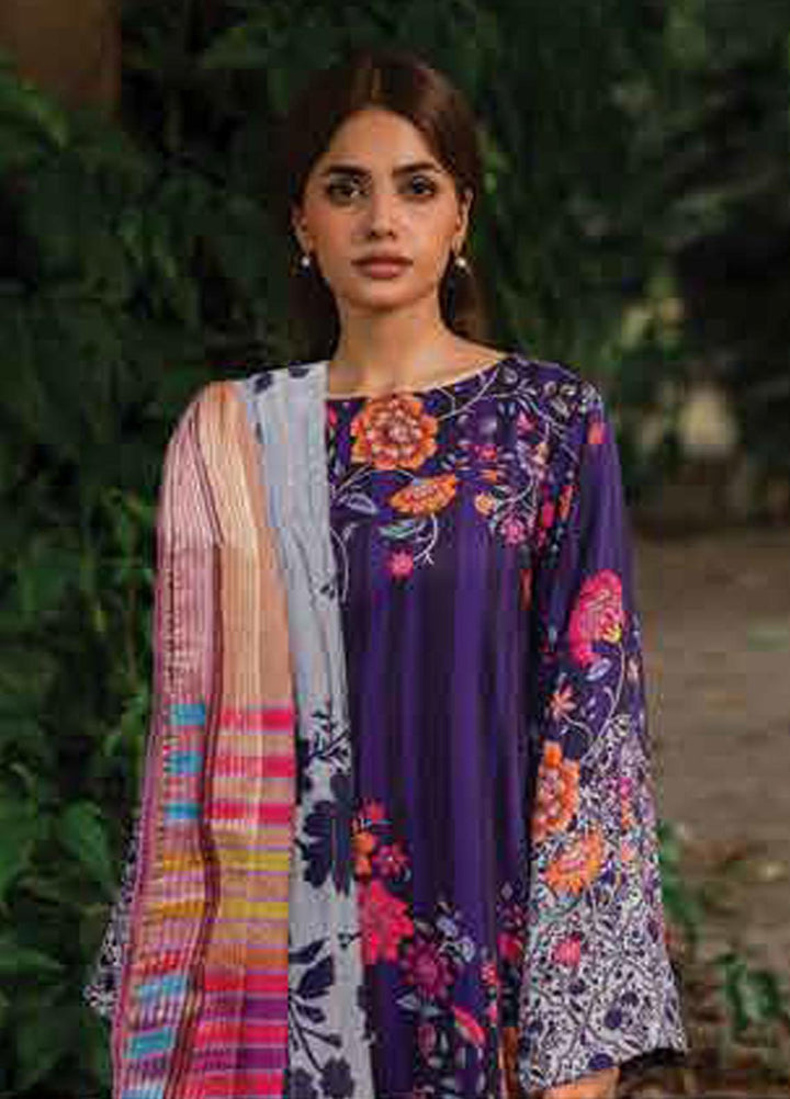 C Print by Charizma Printed Linen  Suits Unstitched 3 Piece CRZ23LN CPW-09 - Formal Collection