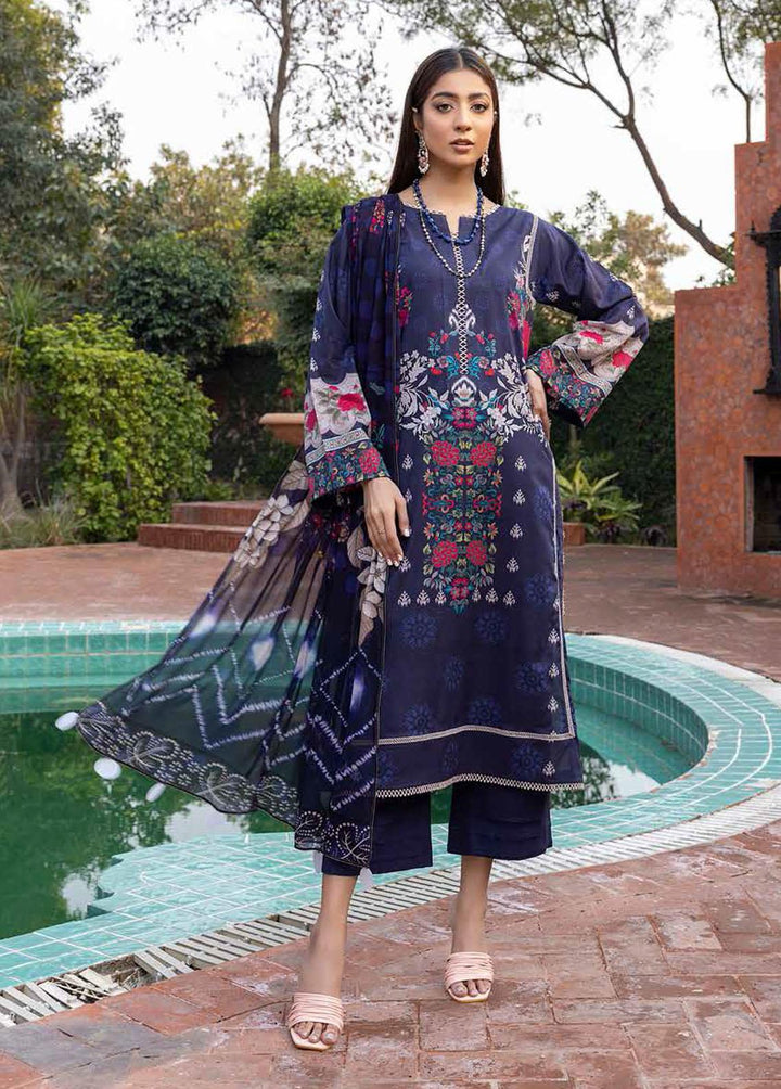 C-Prints By Charizma Embroidered Lawn Suits Unstitched 3 Piece CRZ22CP CP:04 - Summer Collection