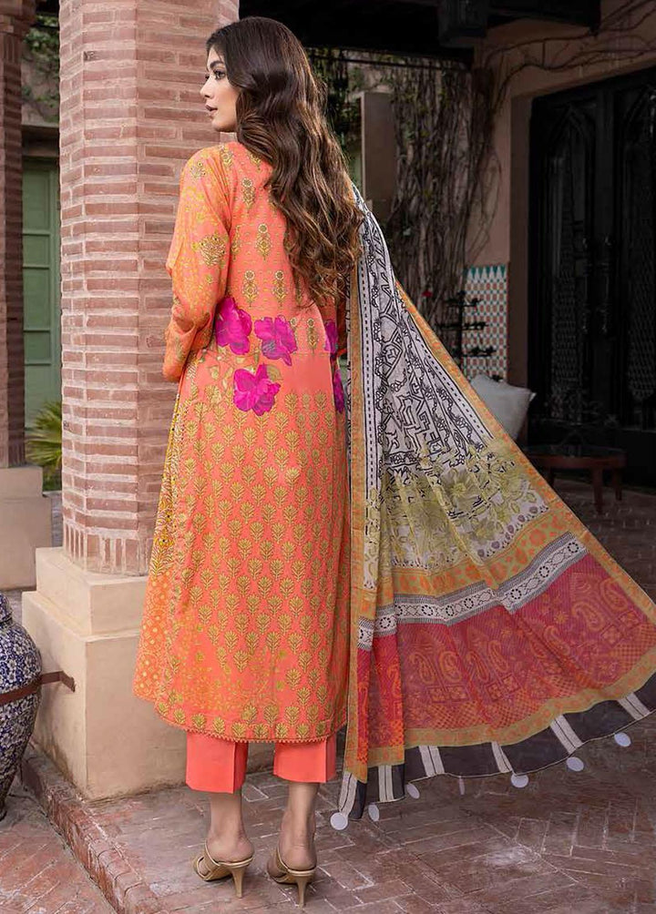 C-Prints By Charizma Embroidered Lawn Suits Unstitched 3 Piece CRZ22CP CP:07 - Summer Collection