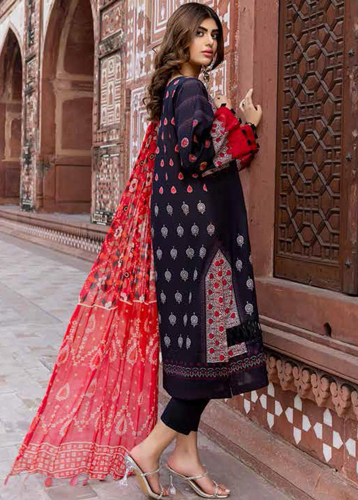 C-Prints By Charizma Embroidered Lawn Suits Unstitched 3 Piece CRZ22CP CP:09 - Summer Collection