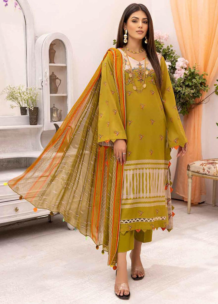 C-Prints By Charizma Printed Lawn Suits Unstitched 3 Piece CRZ22CPL CP-37 - Summer Collection