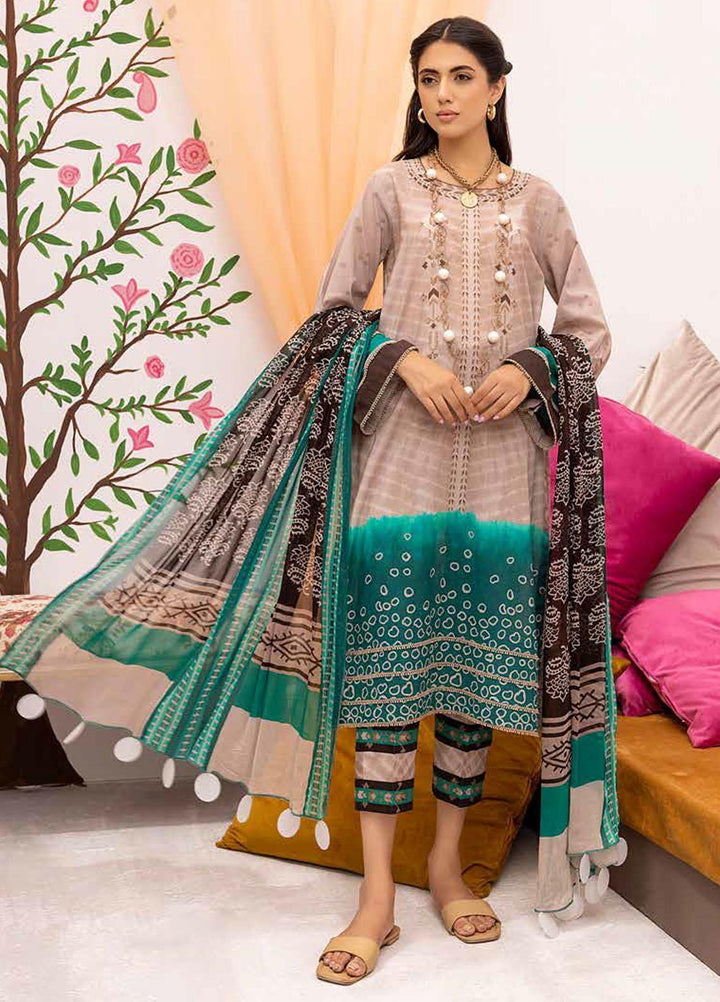C-Prints By Charizma Printed Lawn Suits Unstitched 3 Piece CRZ22CPL CP-41 - Summer Collection