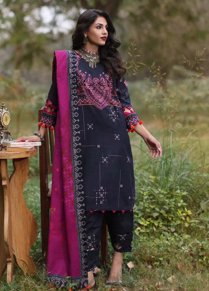 C Prints by Charizma Printed Khaddar Suit Unstitched 3 Piece CRZ24C2 CPW4-10 - Winter Collection