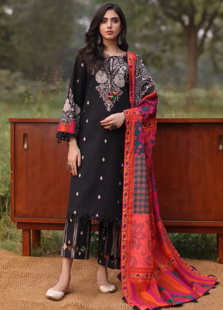C Prints by Charizma Printed Khaddar Suit Unstitched 3 Piece CRZ24C2 CPW4-11 - Winter Collection