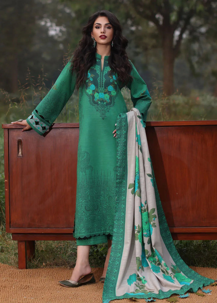 C Prints by Charizma Printed Khaddar Suit Unstitched 3 Piece CRZ24C2 CPW4-12 - Winter Collection