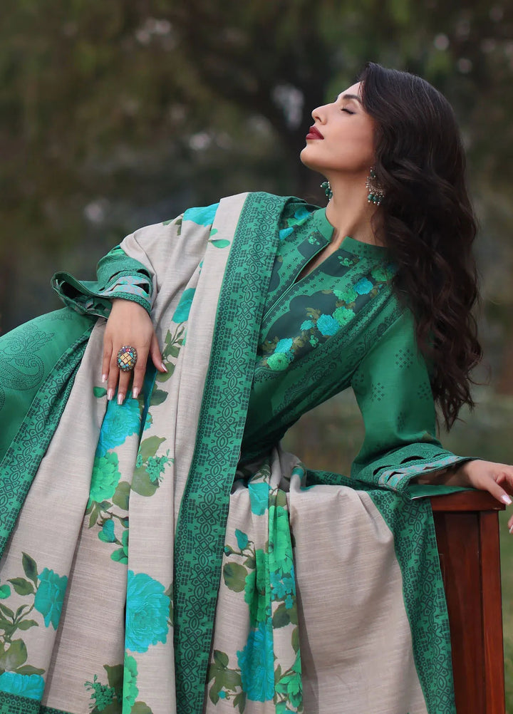 C Prints by Charizma Printed Khaddar Suit Unstitched 3 Piece CRZ24C2 CPW4-12 - Winter Collection