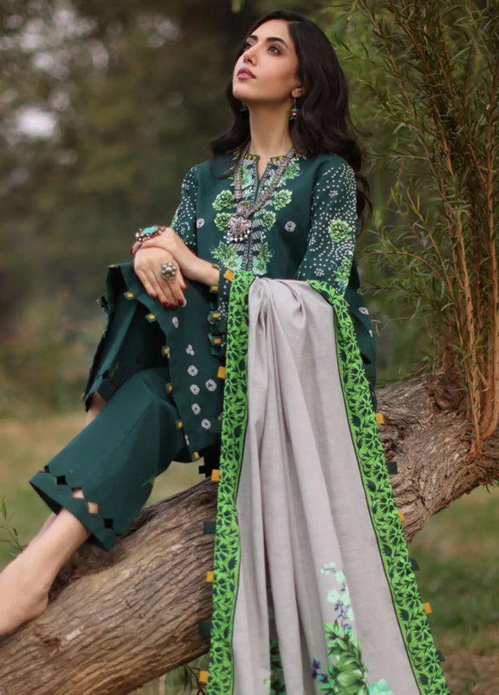 C Prints by Charizma Printed Khaddar Suit Unstitched 3 Piece CRZ24C2 CPW4-14 - Winter Collection