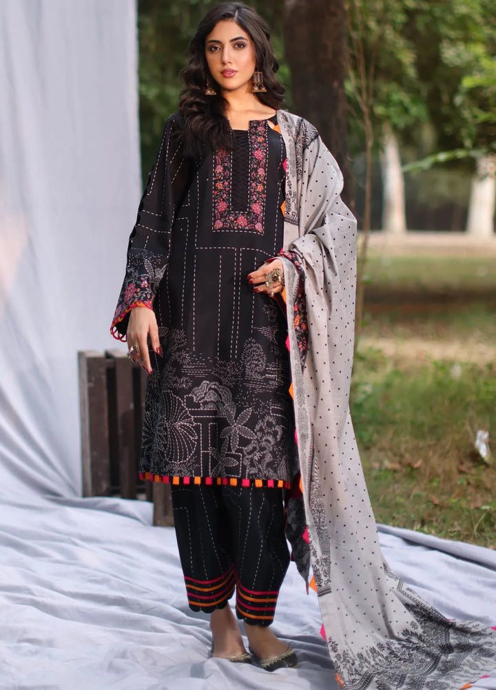 C Prints by Charizma Printed Khaddar Suit Unstitched 3 Piece CRZ24C2 CPW4-15 - Winter Collection