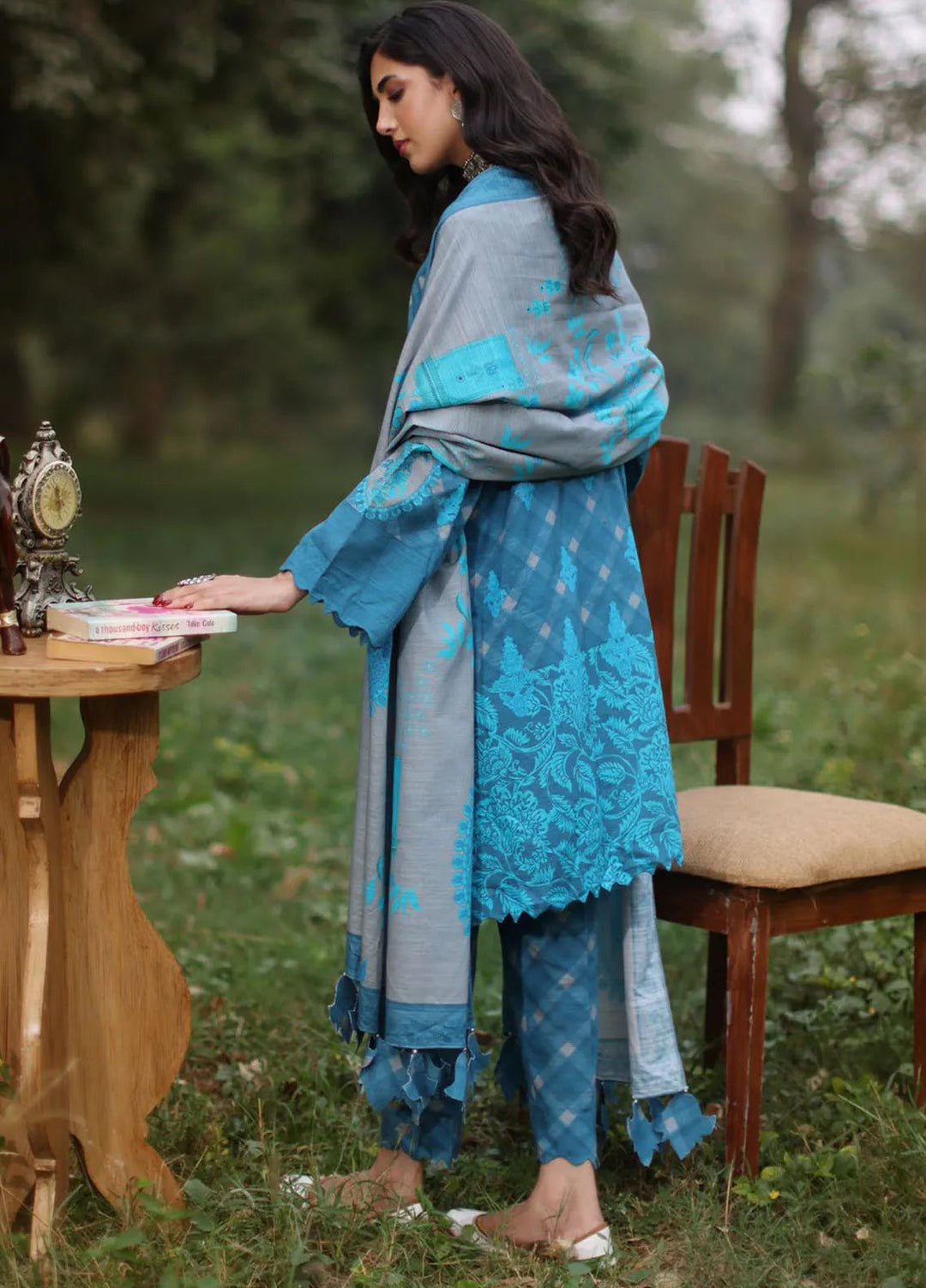 C Prints by Charizma Printed Khaddar Suit Unstitched 3 Piece CRZ24C2 CPW4-16 - Winter Collection