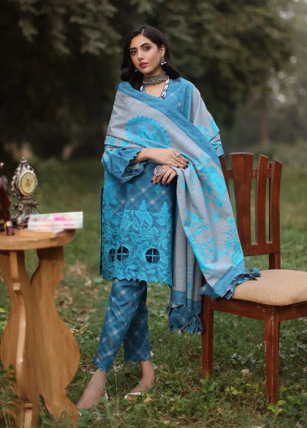 C Prints by Charizma Printed Khaddar Suit Unstitched 3 Piece CRZ24C2 CPW4-16 - Winter Collection