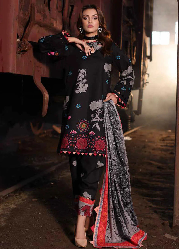 C Prints By Charizma Printed Khaddar Suit Unstitched 3 Piece CRZ24PW CPW4-02 - Winter Collection