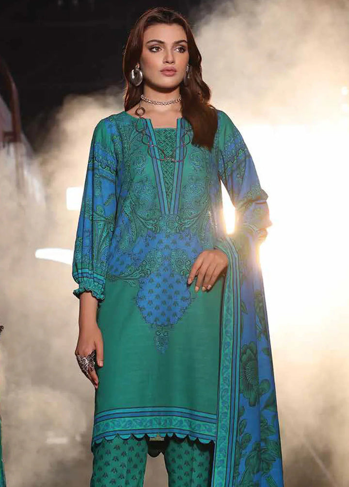 C Prints By Charizma Printed Khaddar Suit Unstitched 3 Piece CRZ24PW CPW4-03 - Winter Collection