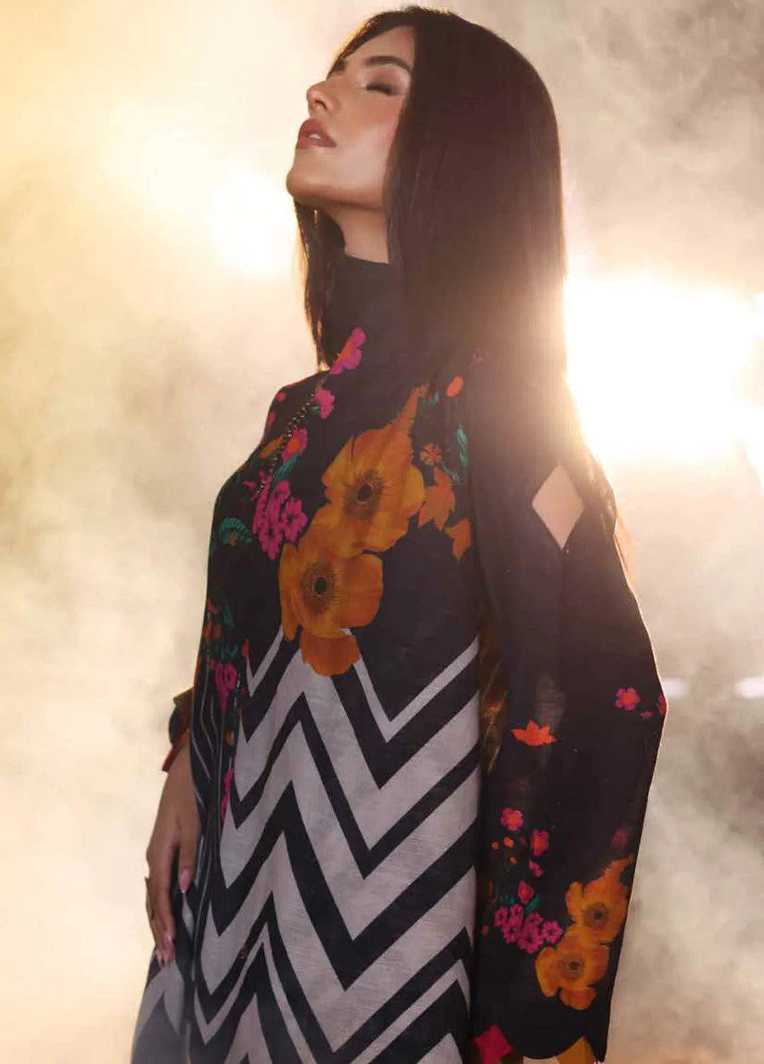 C Prints By Charizma Printed Khaddar Suit Unstitched 3 Piece CRZ24PW CPW4-04 - Winter Collection