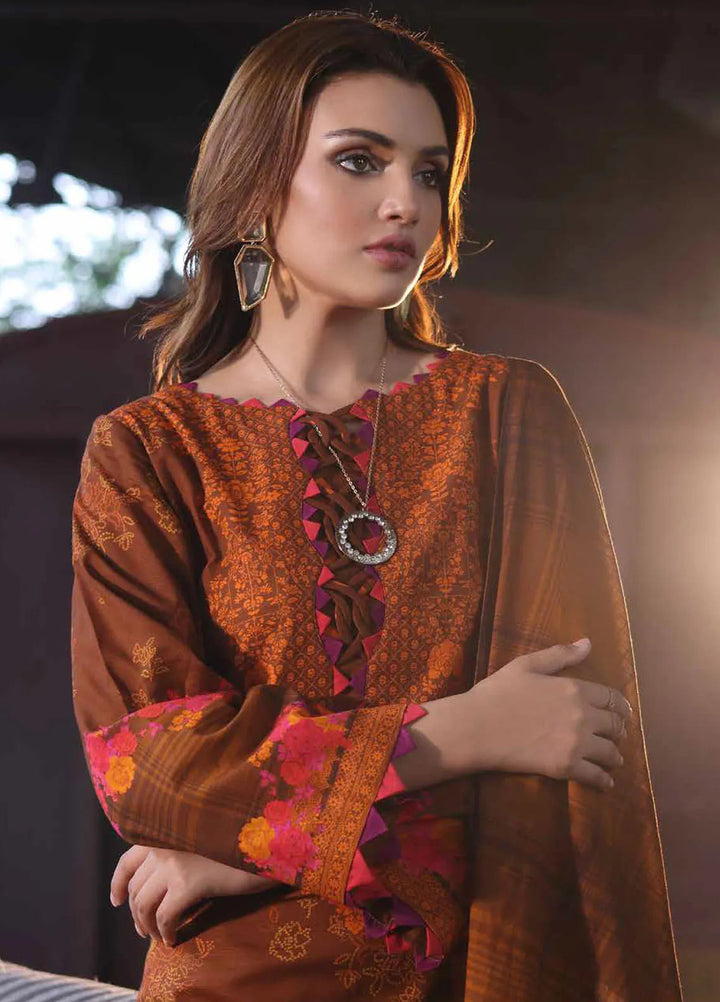 C Prints By Charizma Printed Khaddar Suit Unstitched 3 Piece CRZ24PW CPW4-07 - Winter Collection