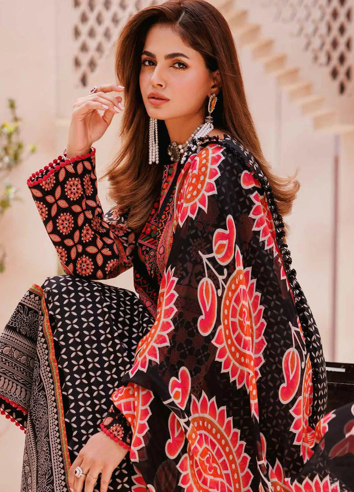 C Prints By Charizma Printed Lawn Suit Unstitched 3 Piece CRZ24B CP4-58 - Summer Collection