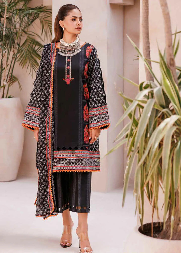 C Prints By Charizma Printed Lawn Suit Unstitched 3 Piece CRZ24B CP4-61 - Summer Collection